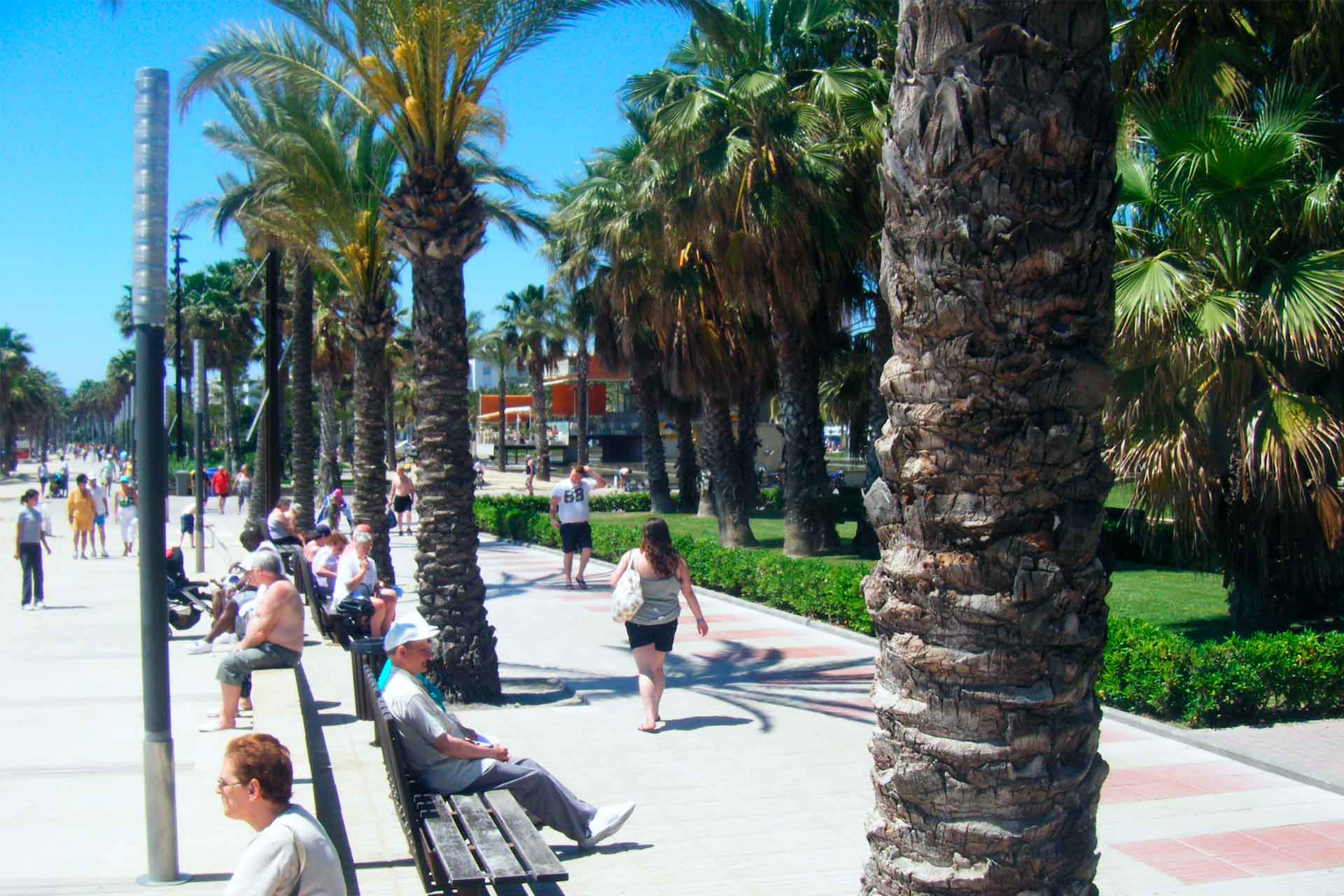 Strandpromenade von Salou alexandre hotels