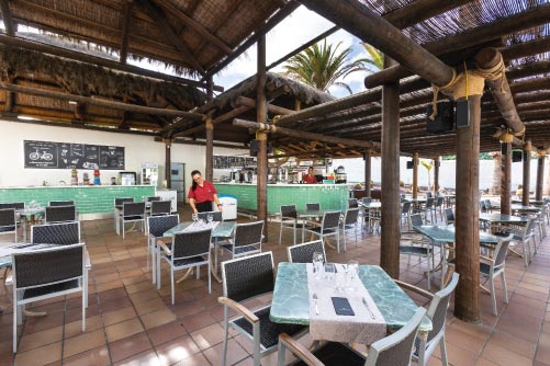 restaurante palapa hotel troya tenerife 