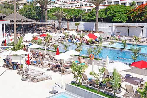  chill out terrace hotel troya tenerife alexandre hotels 